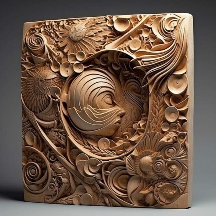 نموذج ثلاثي الأبعاد لآلة CNC 3D Art 